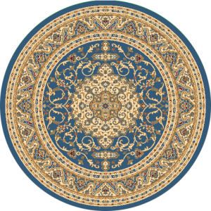 Julia Blue Rug Traditional Round.png