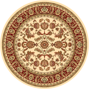 Julia Cream Red Rug Traditional Round.png