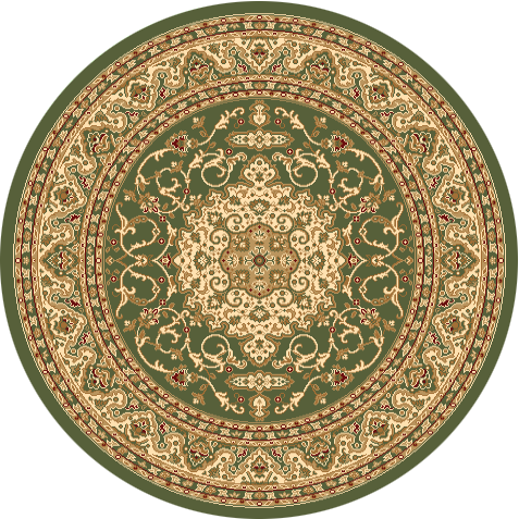 Julia Green Rug Traditional Round.png