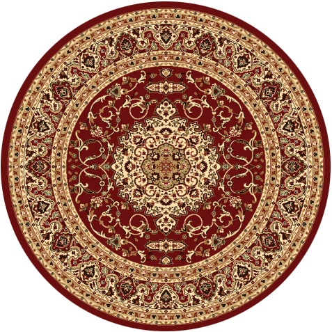 Julia Red Rug Traditional Round.png