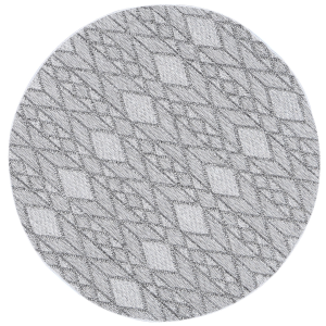 Malina Rug Indoor Outdoor Silver Round2.png